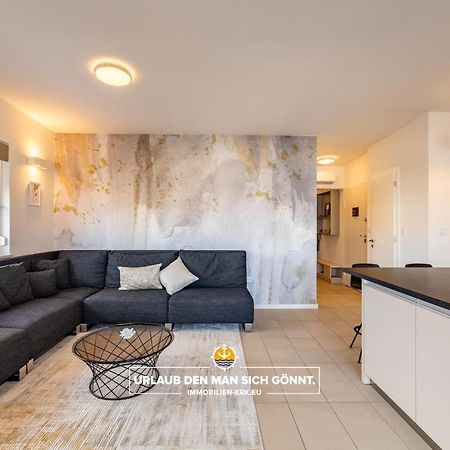 Апартаменты Penthouse Panorama Deluxe In Малинска Экстерьер фото