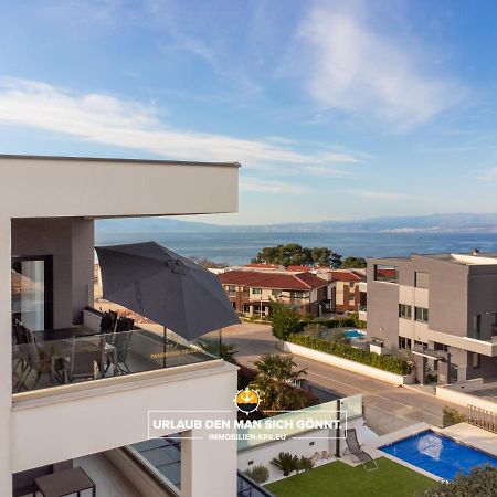 Апартаменты Penthouse Panorama Deluxe In Малинска Экстерьер фото