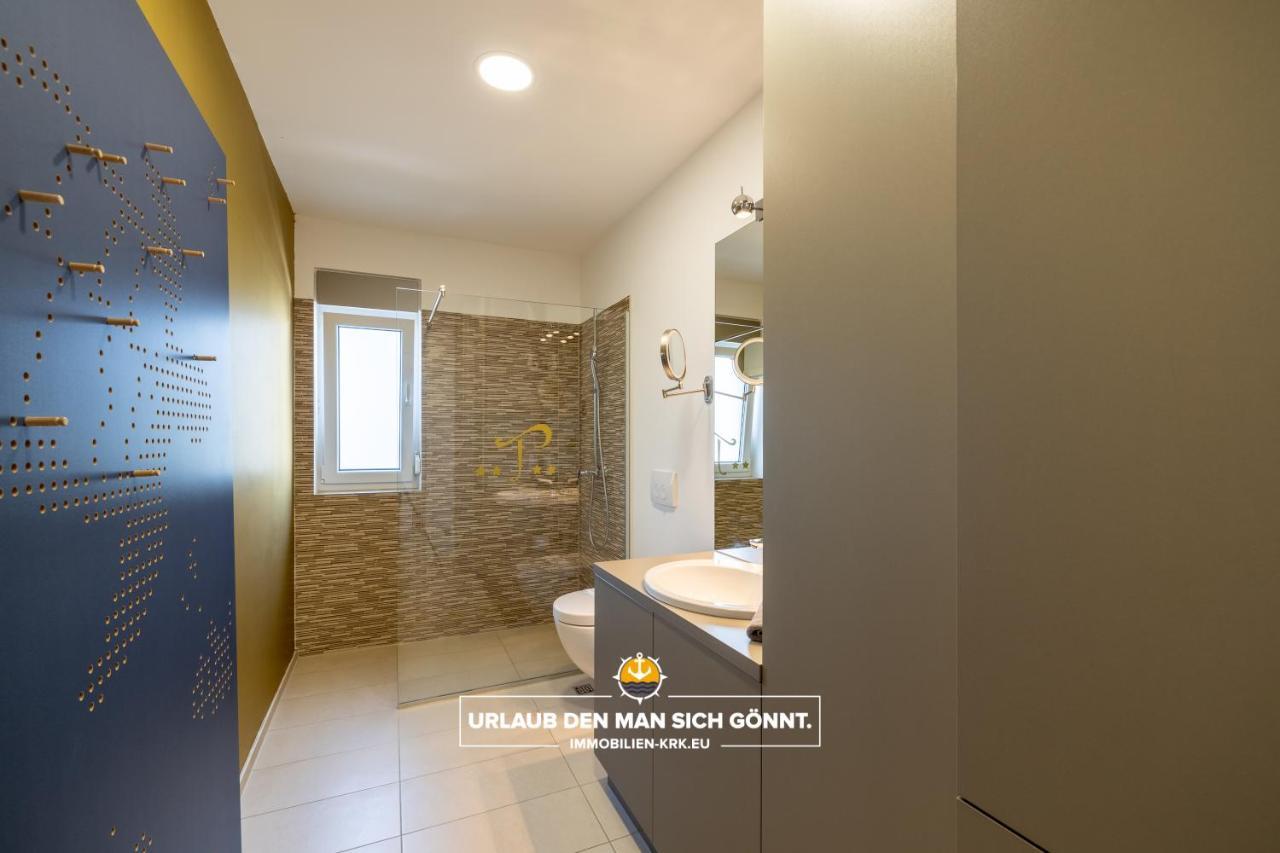 Апартаменты Penthouse Panorama Deluxe In Малинска Экстерьер фото