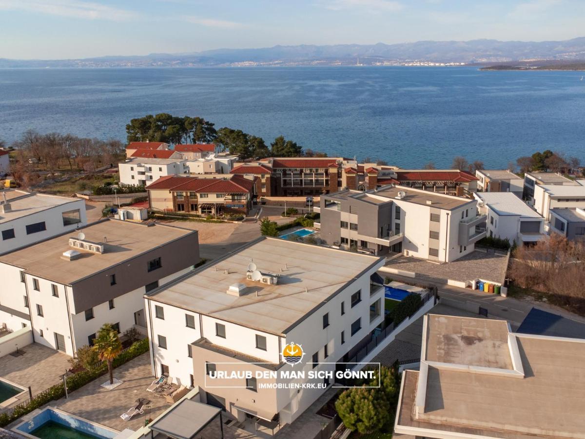 Апартаменты Penthouse Panorama Deluxe In Малинска Экстерьер фото