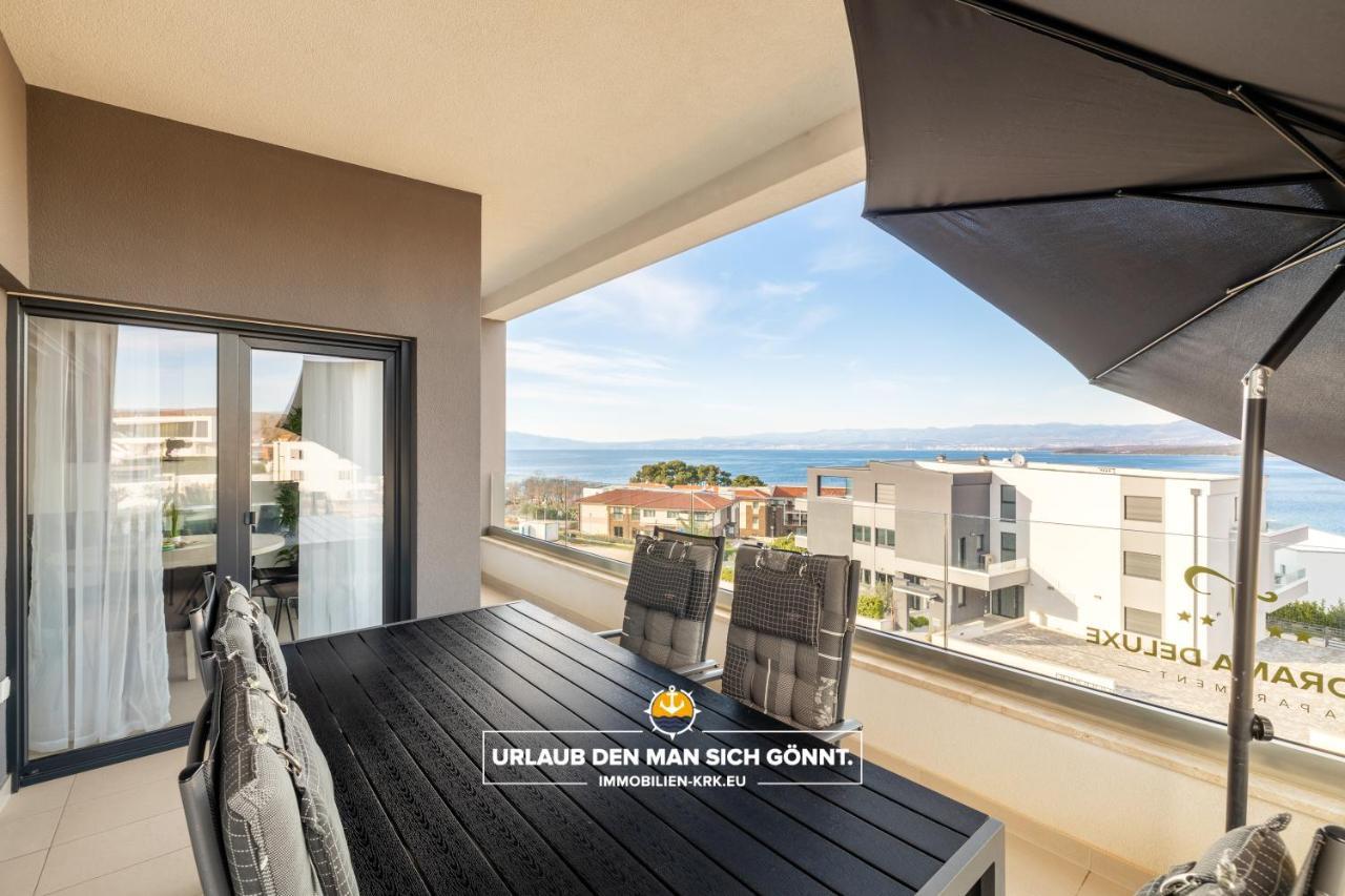 Апартаменты Penthouse Panorama Deluxe In Малинска Экстерьер фото